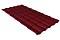 Профиль волновой кредо 0,45 Drap TX RAL 3005 красное вино