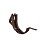 Крюк короткий регулируемый с комплектом крепления (Коричневый матовый (RAL8017))