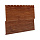 Скандинавская доска узкая двойная фактурная, 3 м