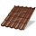 Металлочерепица МЕТАЛЛ ПРОФИЛЬ Трамонтана-S (VikingMP E-20-8004-0.5)