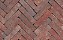 Клинкерная тротуарная брусчатка Penter Ruston tumbled, 200*50*65 мм