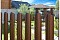 Штакетник Twin фигурный 0,5 Quarzit lite RAL 8017 шоколад