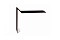 Планка ветровая для мягкой кровли 100х20х100 0,5 GreenСoat Pural Matt RR 32 темно-коричневый (RAL 8019 серо-коричневый)