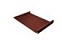 Кликфальц 0,5 Satin с пленкой на замках RAL 8004 терракота