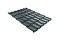 Металлочерепица классик 0,5 Satin RAL 7016 антрацитово-серый
