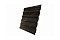 Профнастил С20R Grand Line 0,5 GreenCoat Pural BT, matt RR 32 темно-коричневый (RAL 8019 серо-коричневый)